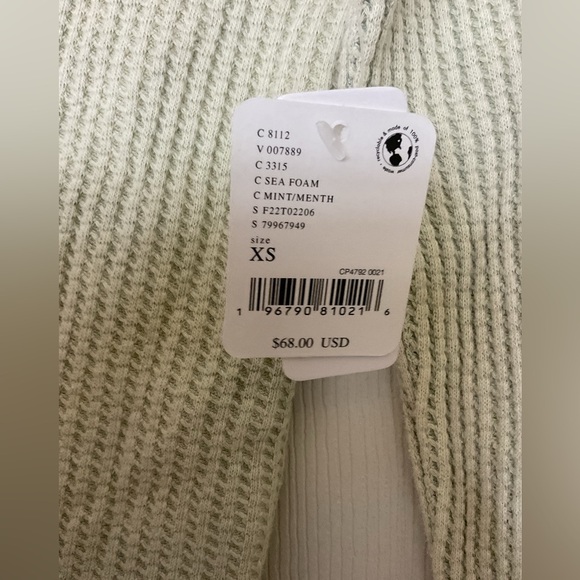 Free People Sea Foam Knit Top - Picture 7 of 13